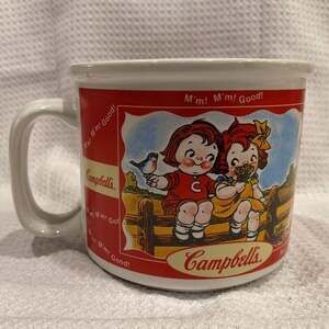 Vintage 2000 Campbell's Soup Mug Houston Harvest Gifts
